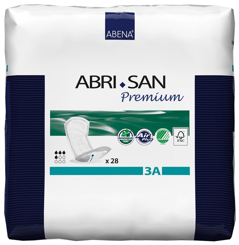 Abena San Premium Incontinence Pads, Light Absorbency, (Sizes 1 To 3A), Size 3A, 28 Count (Packaging May Vary) - Image 2